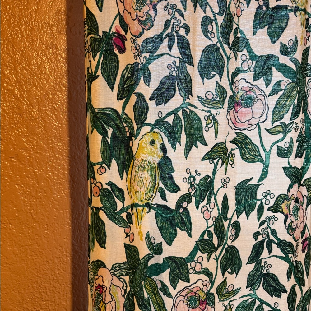 Set of 2 Opalhouse Curtains *Canary Floral Print